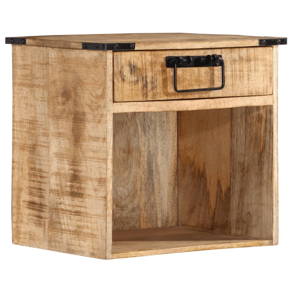 Bedside Cabinet 40x30x37 cm Solid Wood Mango - Design Hut