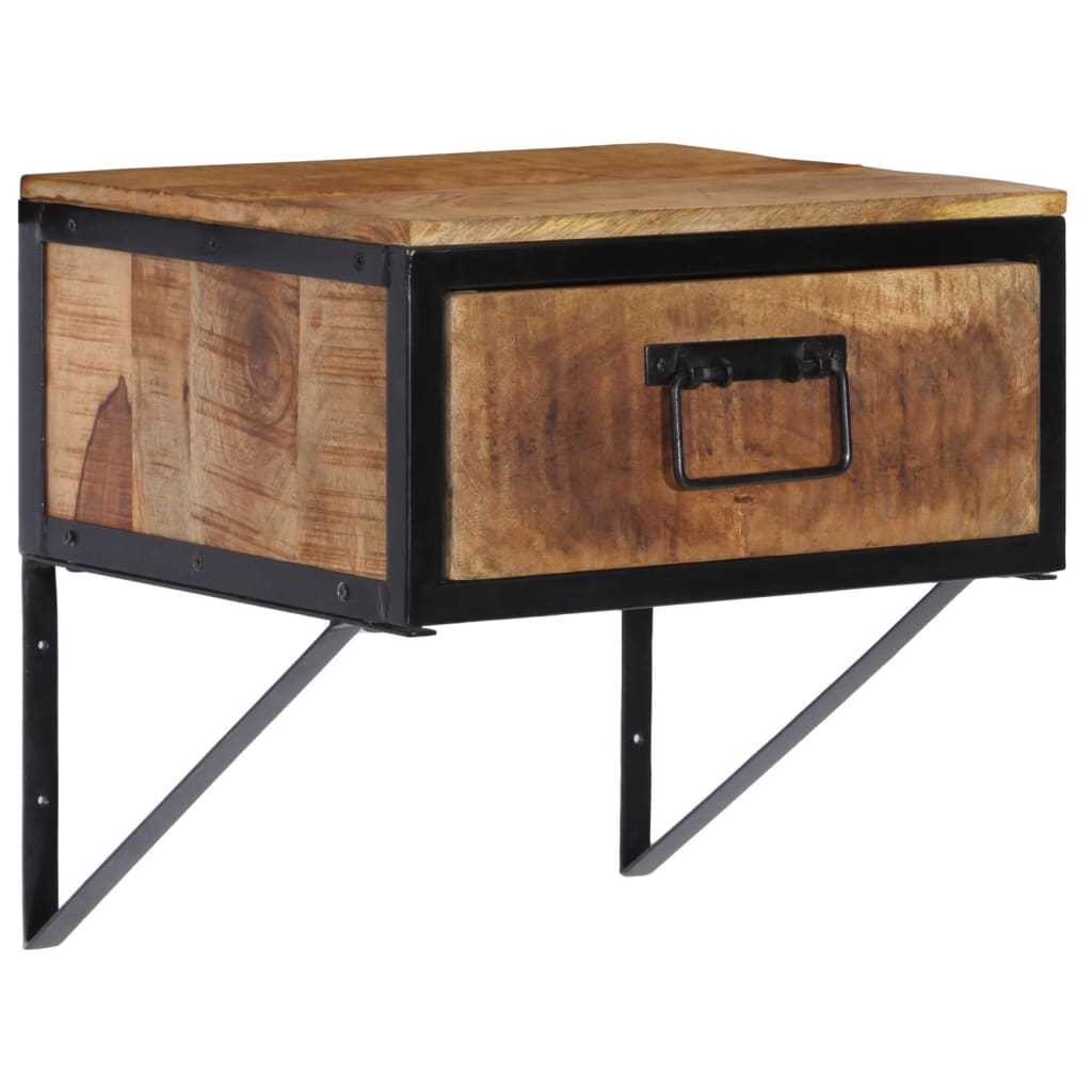 Bedside Cabinet 40x35x40 cm Solid Wood Mango - Design Hut
