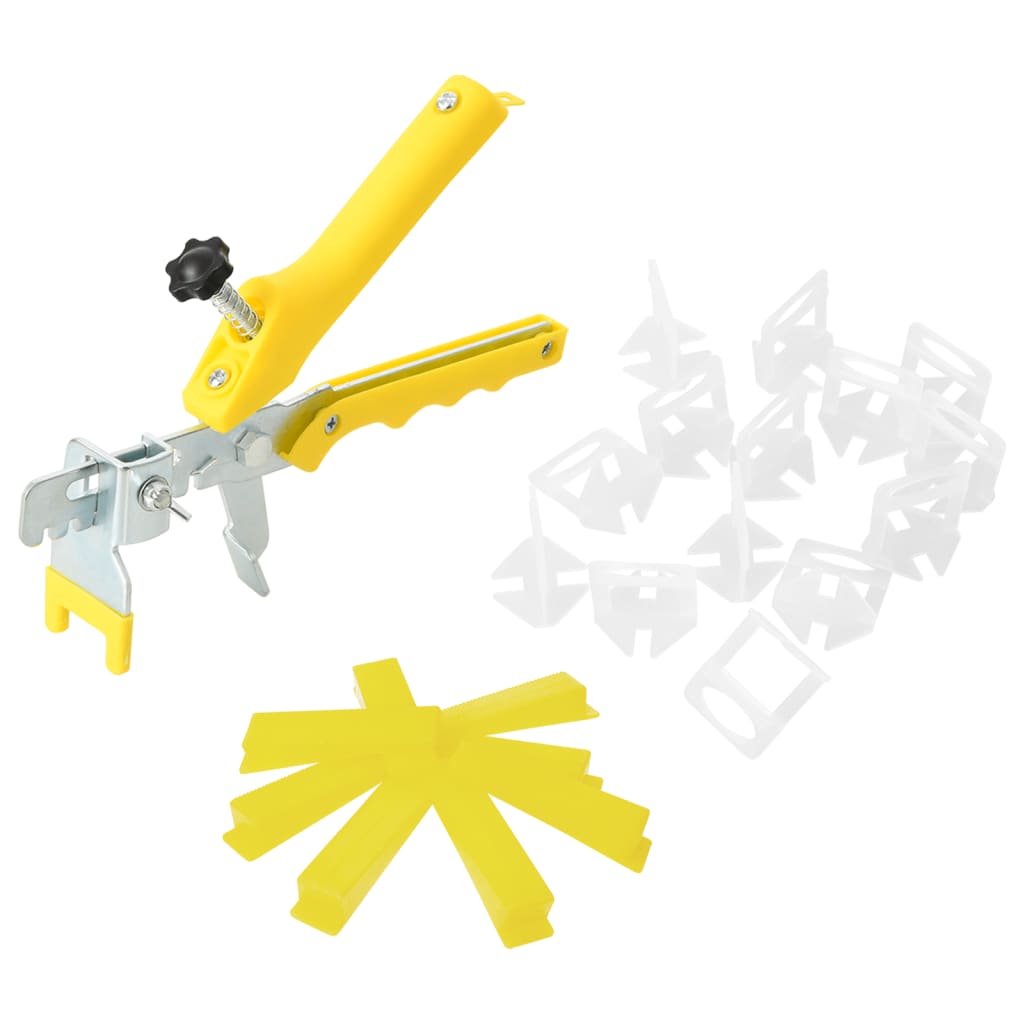 Tile Levelling System 500 Wedges 2500 Clips 2 mm - Brittle & Co