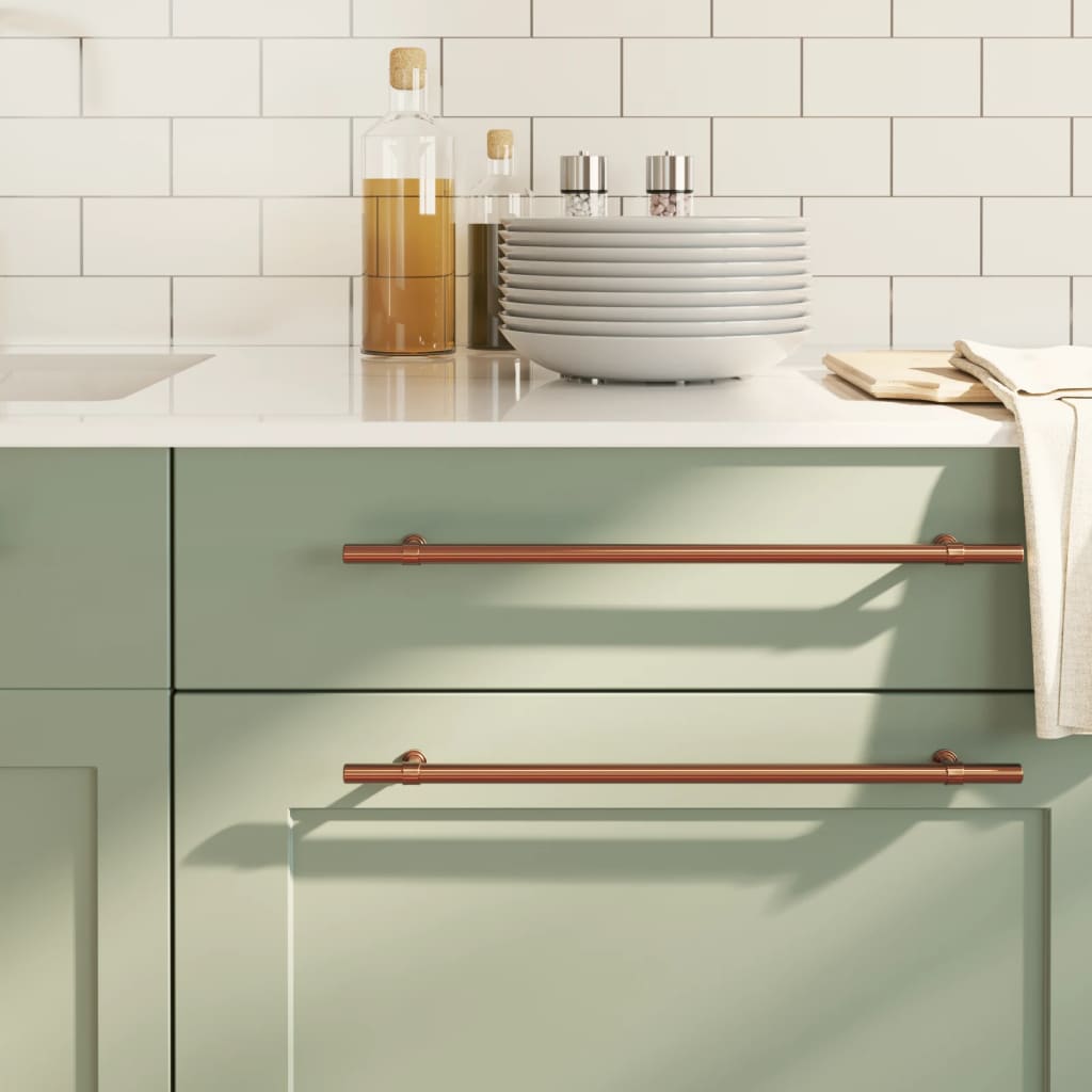 Cabinet Handles 5 Pcs Bronze 320mm Stainless Steel - Casper Homes