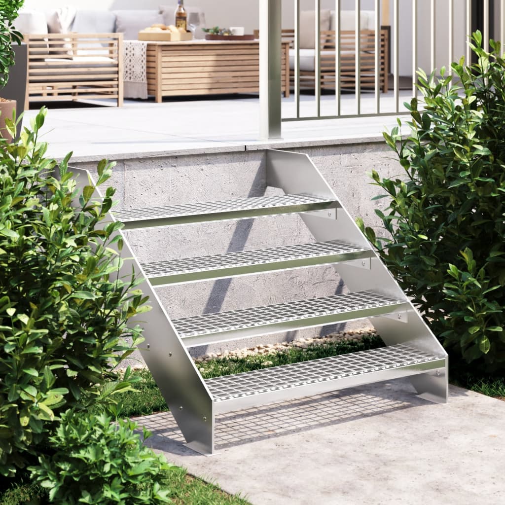 Grate Step 90x24x7 cm Galvanised Steel - Discount Dealers