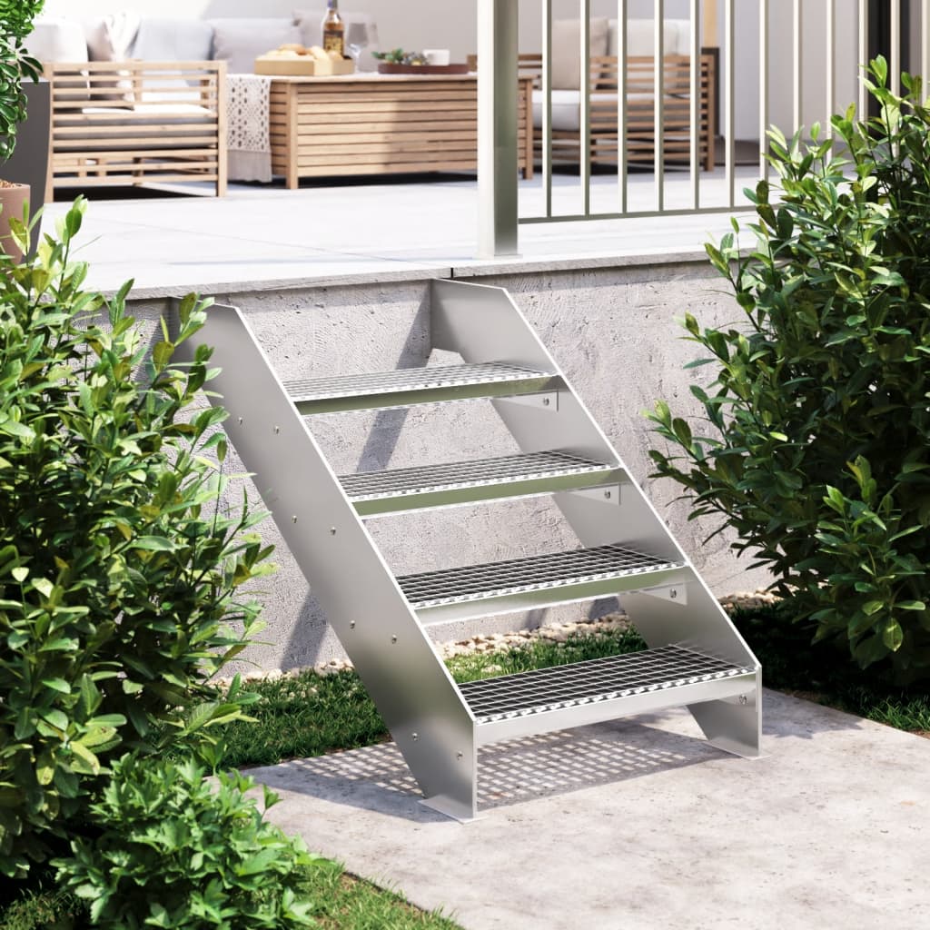 Grate Step 60x24x7 cm Galvanised Steel - Discount Dealers