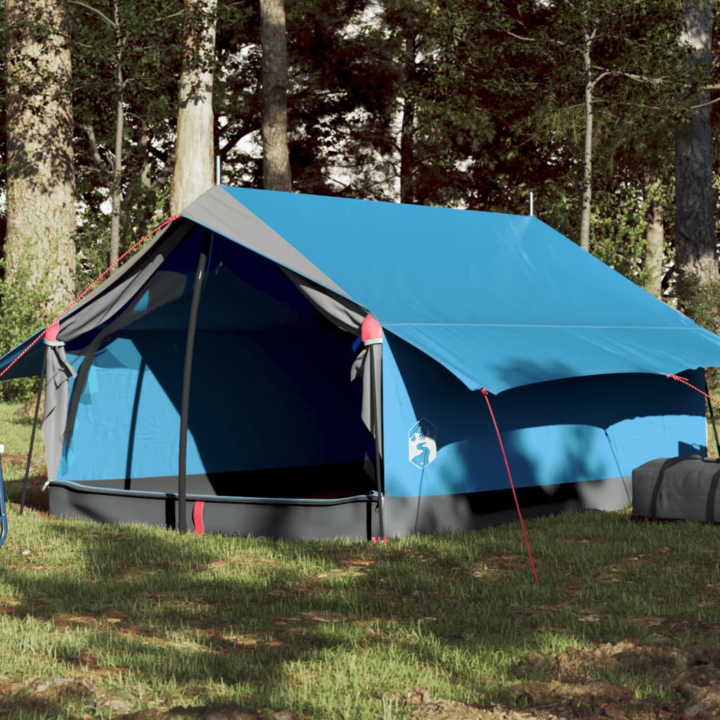 Camping Tent 2 Persons Blue 193x122x96 cm 185T Taffeta - The Home Maker