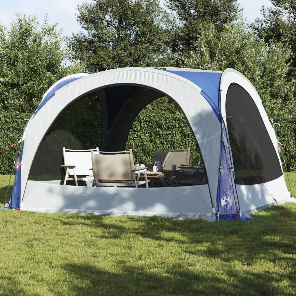 Party Tent Blue 360x360x215 cm 185T Taffeta - The Home Maker