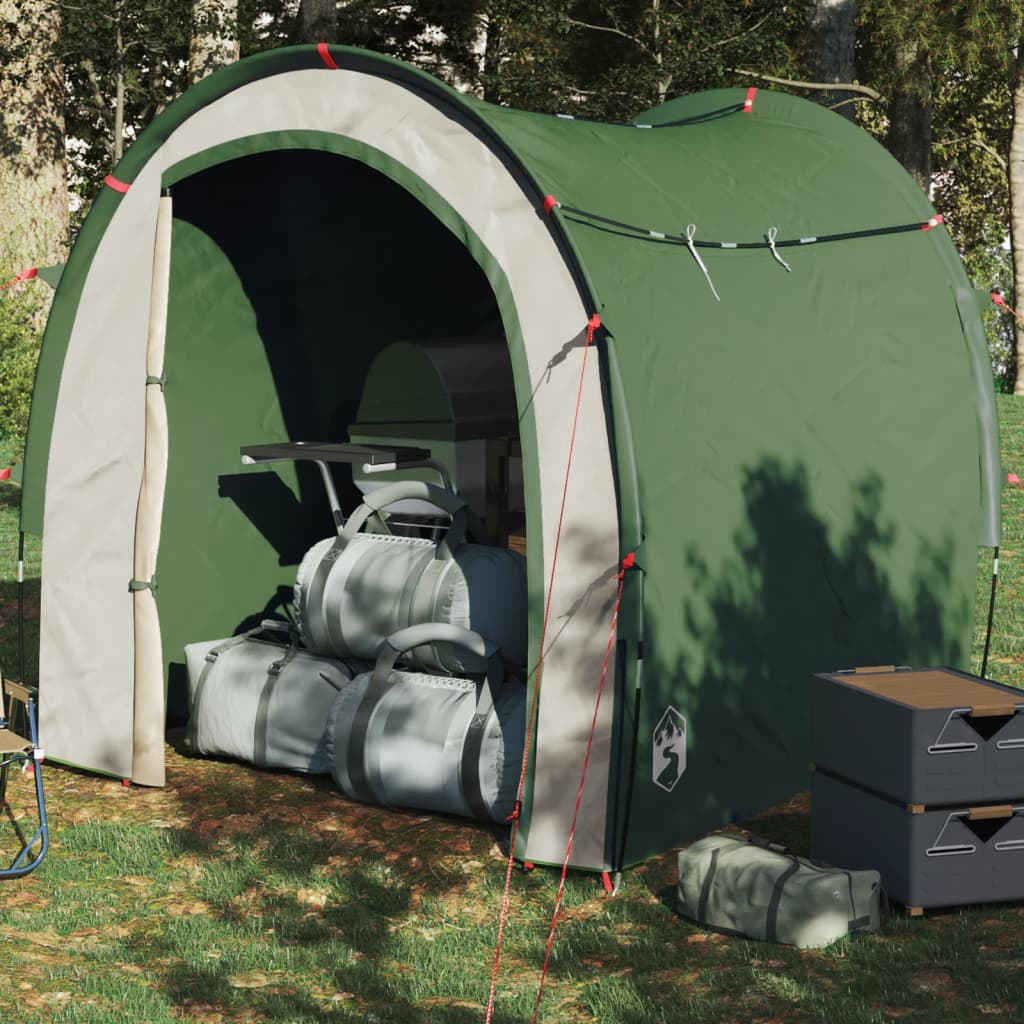 Storage Tent Green 204x183x178 cm 185T Taffeta - Merkel Designers