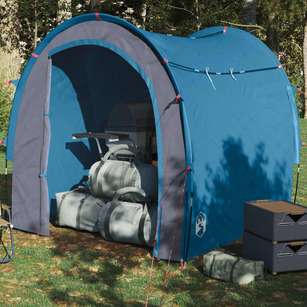 Storage Tent Blue 204x183x178 cm 185T Taffeta - Style and Chic