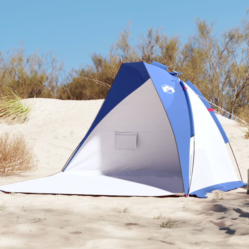 Beach Tent Azure Blue 268x223x125 cm 185T Taffeta - Merkel Designers