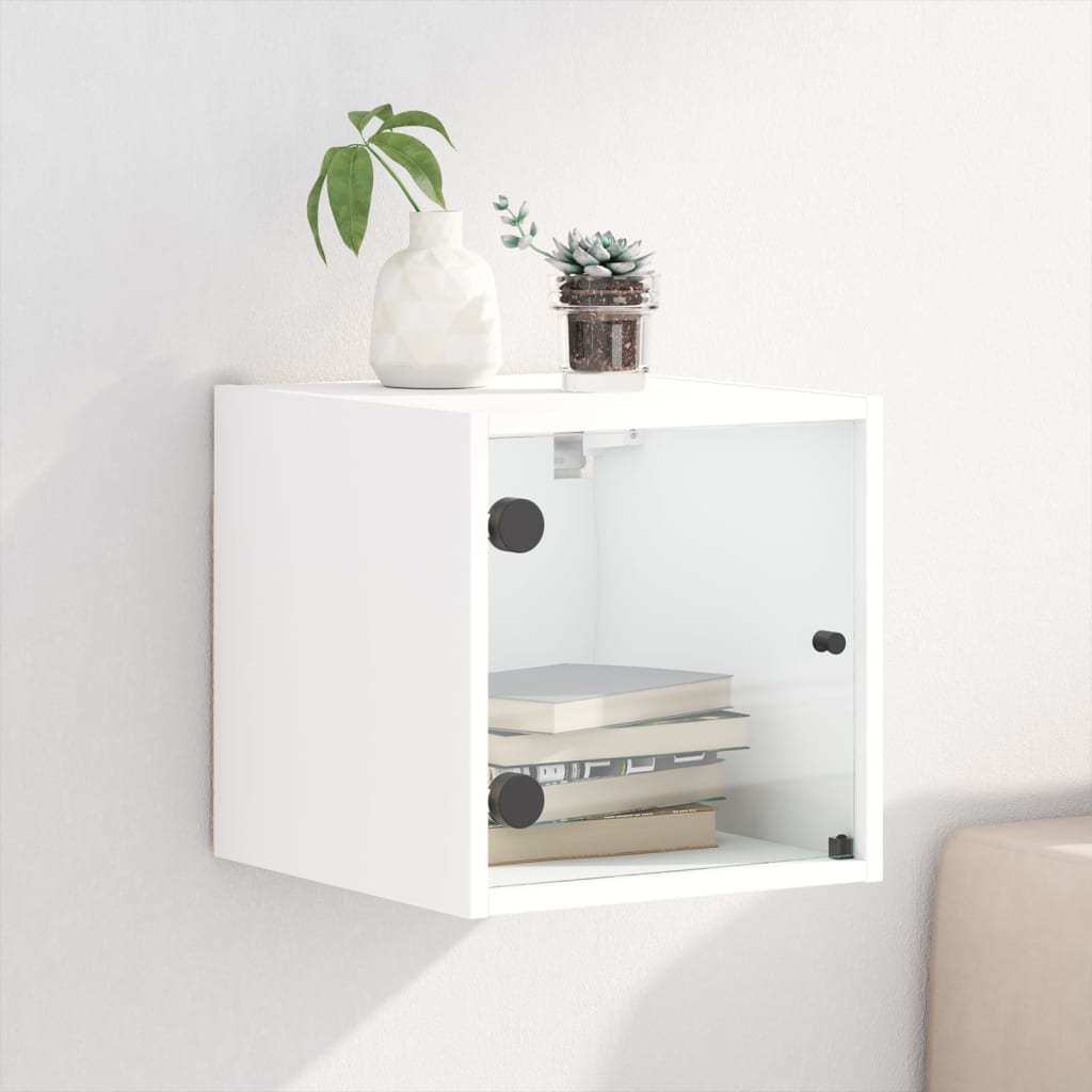 Bedside Table - MARION Nightstand White 35cm - Direct Imports