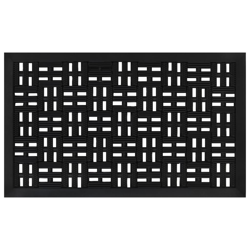 Door Mat Rectangular 45x75 cm Rubber - Brittle & Co