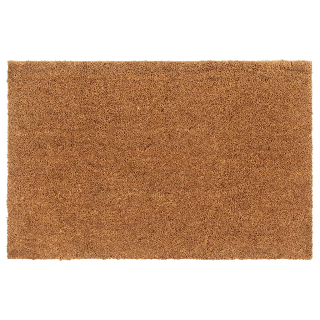 Door Mat Natural 65x100 cm Tufted Coir - Merlin Deals