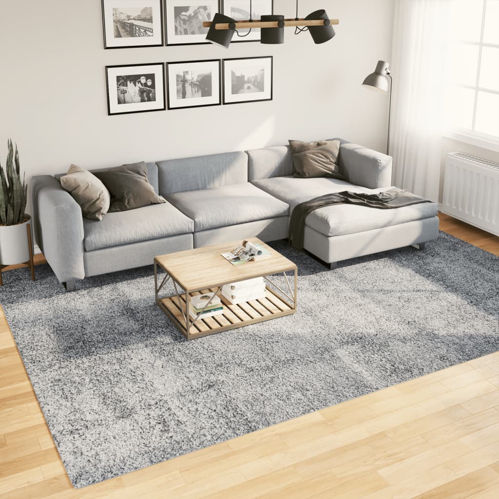 Shaggy Rug High Pile Modern Blue 240x340cm - All Things Good