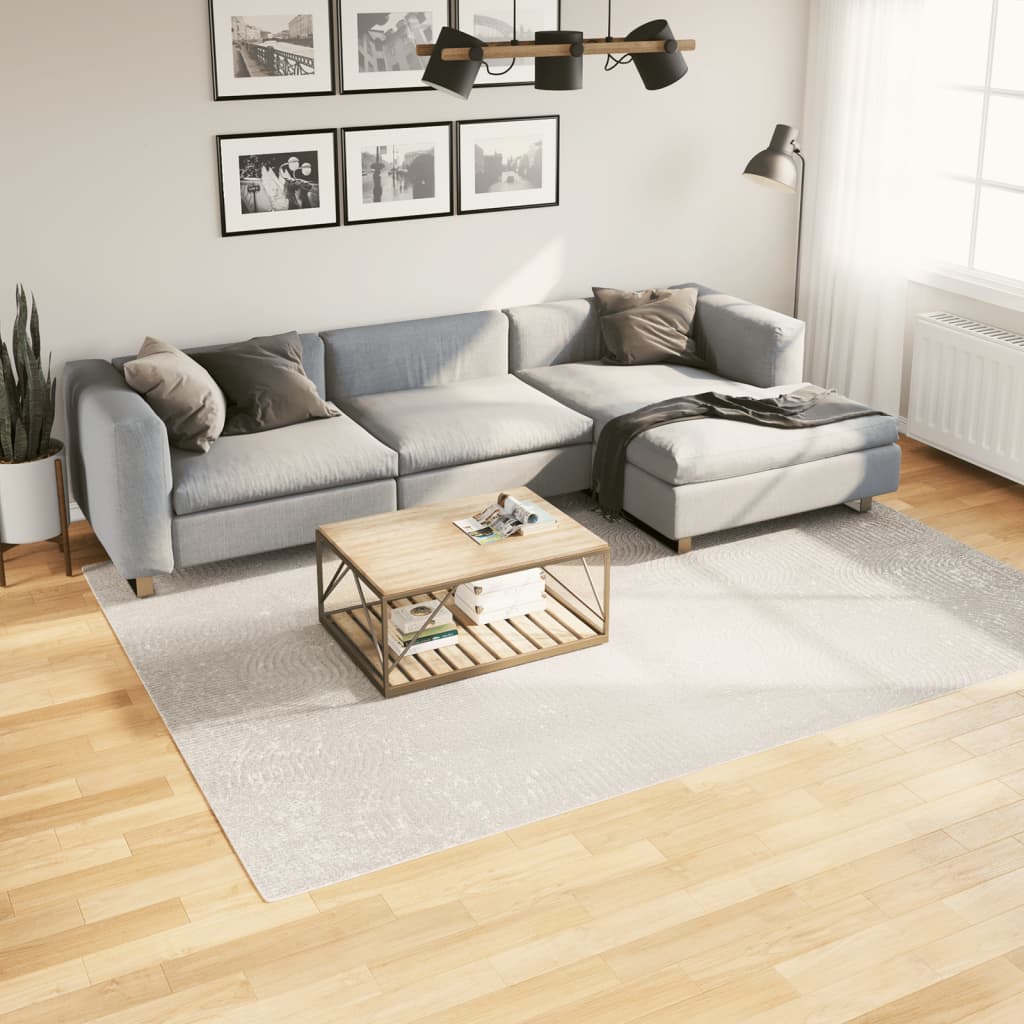 Rug IZA Short Pile Scandinavian Look Cream 200x280 cm - Merkel Designers