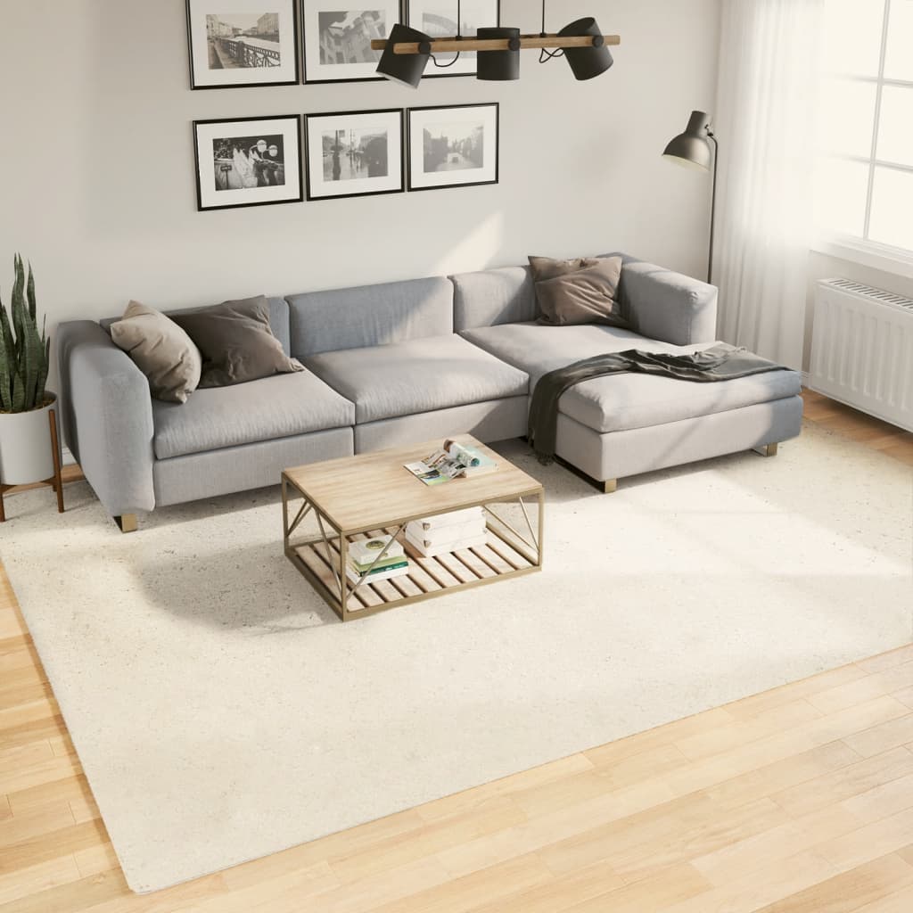 Rug OVIEDO Short Pile Beige 240x340 cm - Style and Chic