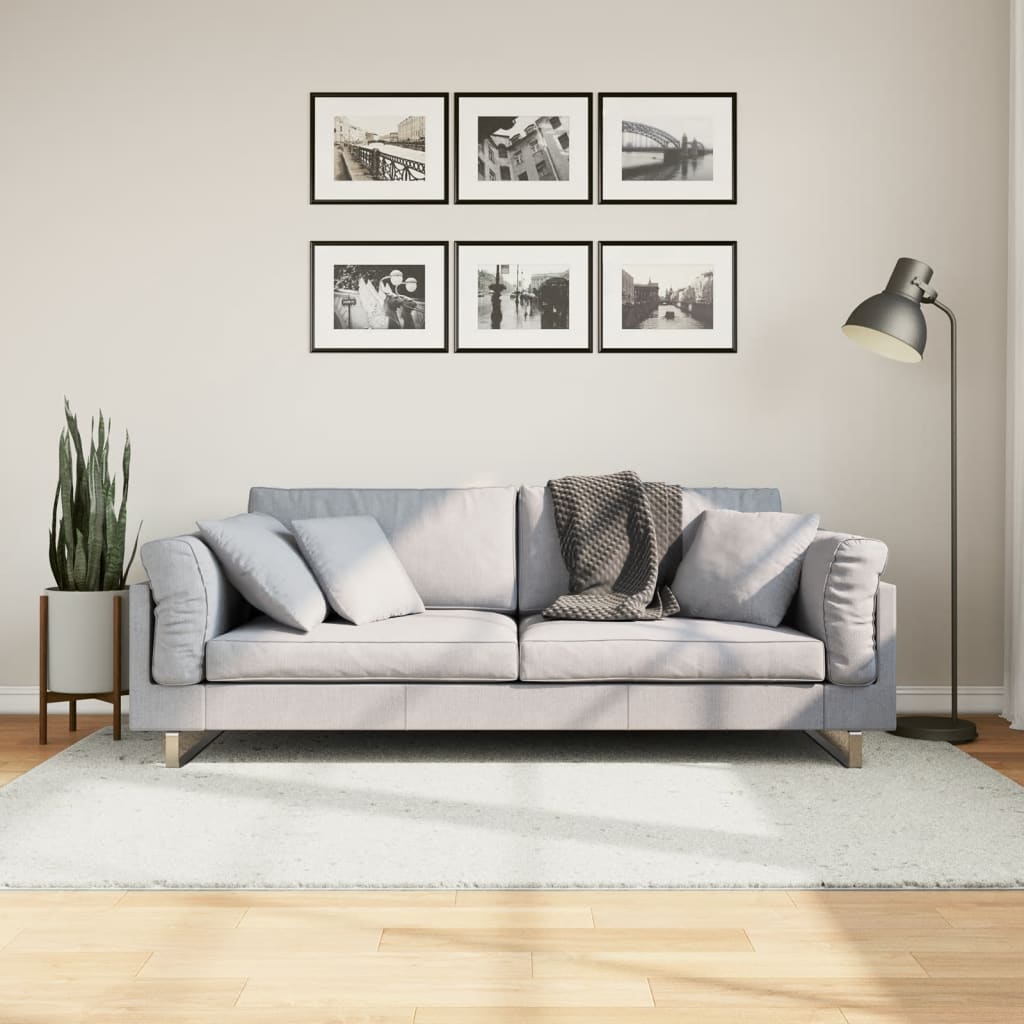 Rug OVIEDO Short Pile Cream 140x200cm - Merkel Designers