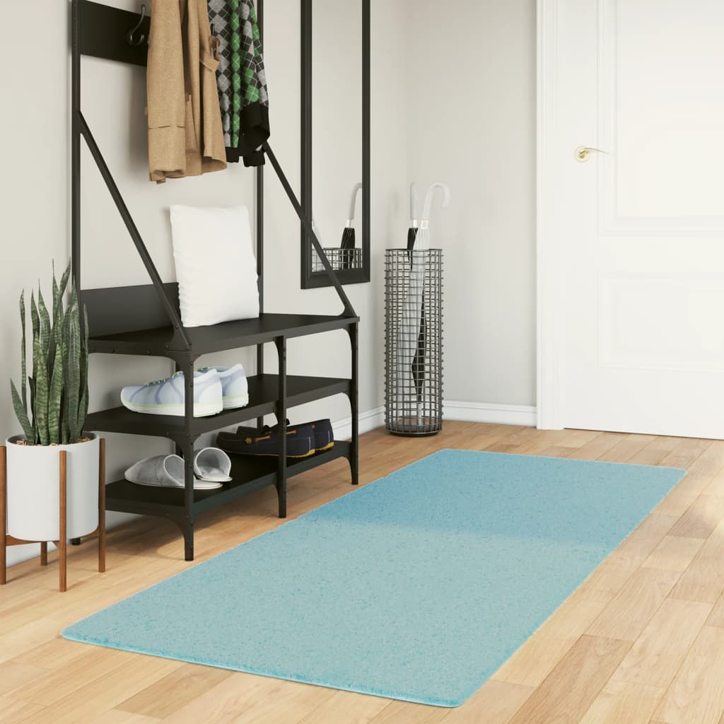 Rug OVIEDO Short Pile Green 80x200 cm - Merkel Designers