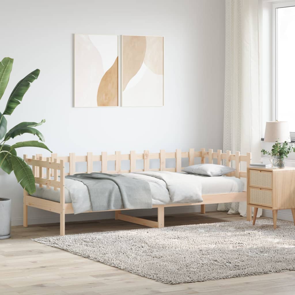 Day Bed 80x200 cm Solid Wood Pine - Tyrell & Tyrell