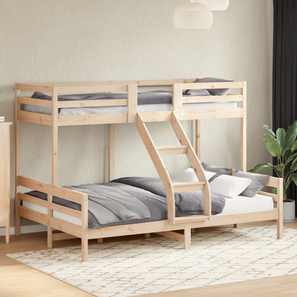 Bunkbed 80x200/140x200cm Solid Wood - Brittle & Co