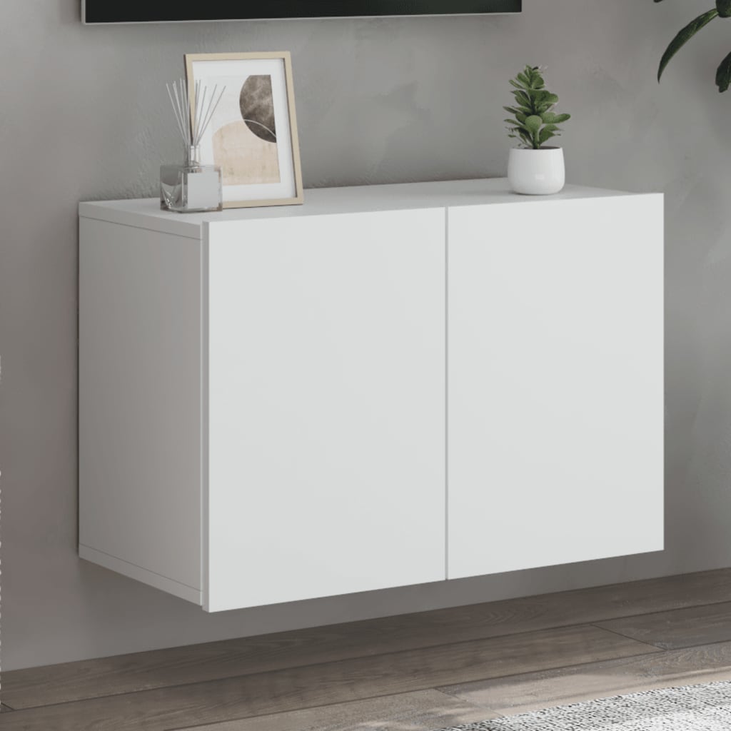 TV Cabinet Wall-mounted White 60x30x41 cm - Direct Imports