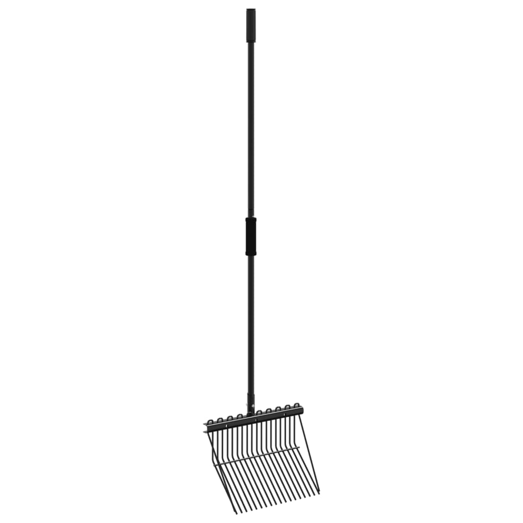 Pitchfork with 18 Tines Black Steel - The Home Maker