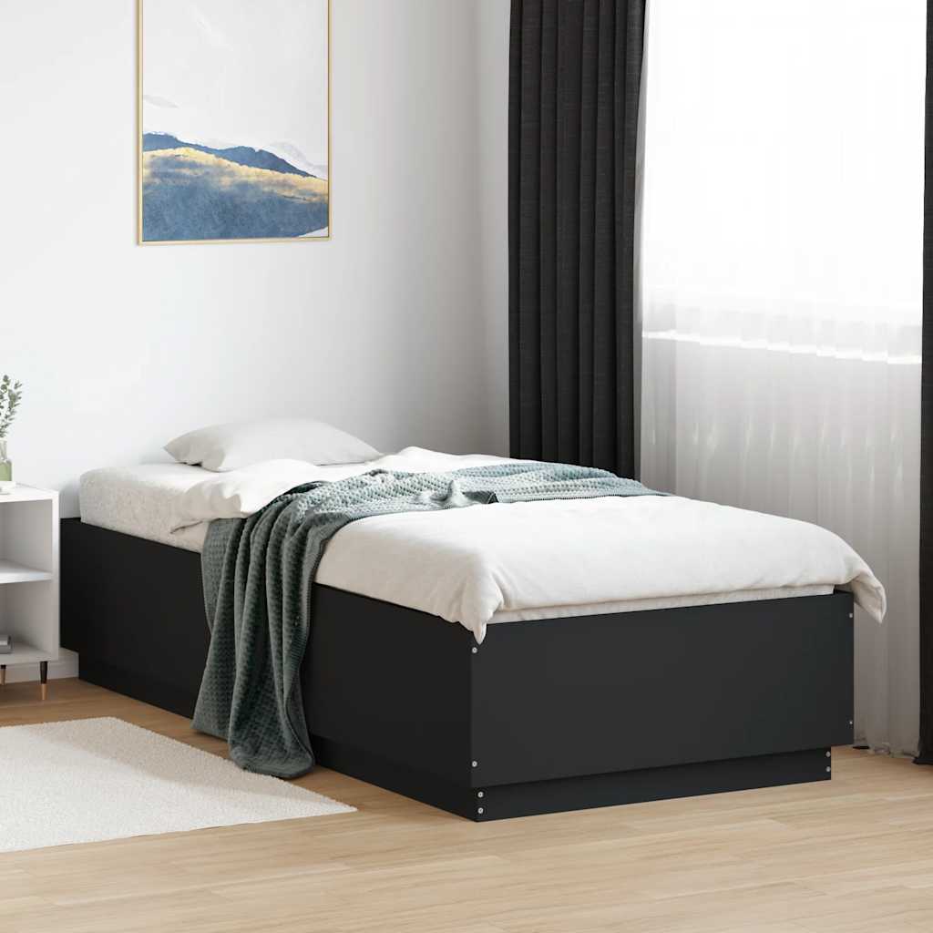 Bedframe Black 100x200cm - Casper Homes