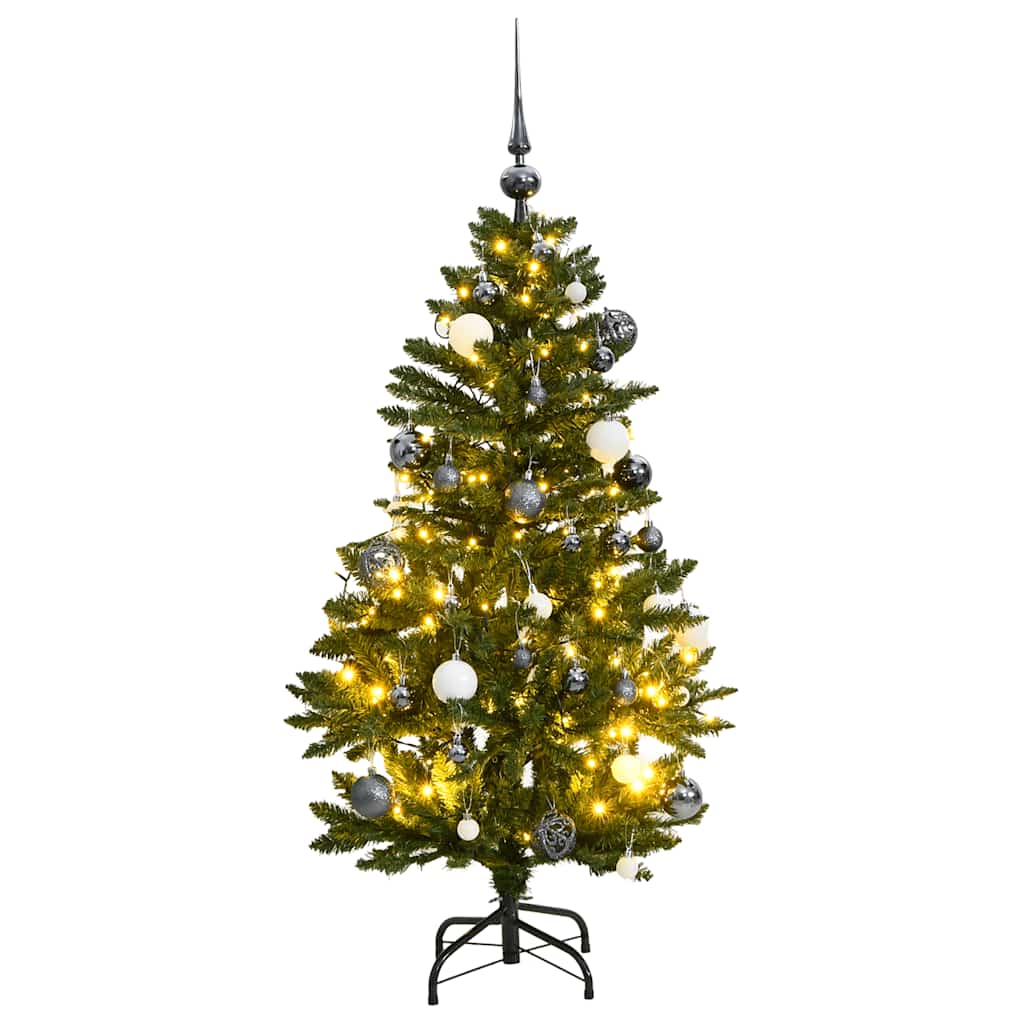 Artificial Hinged Christmas Tree 150 LEDs & Ball Set 150 cm - All Things Good