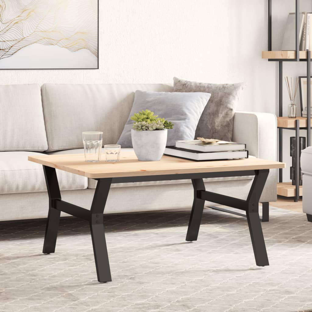 Coffee Table Legs Y-Frame 80x70x43 cm Steel - Discount Dealers