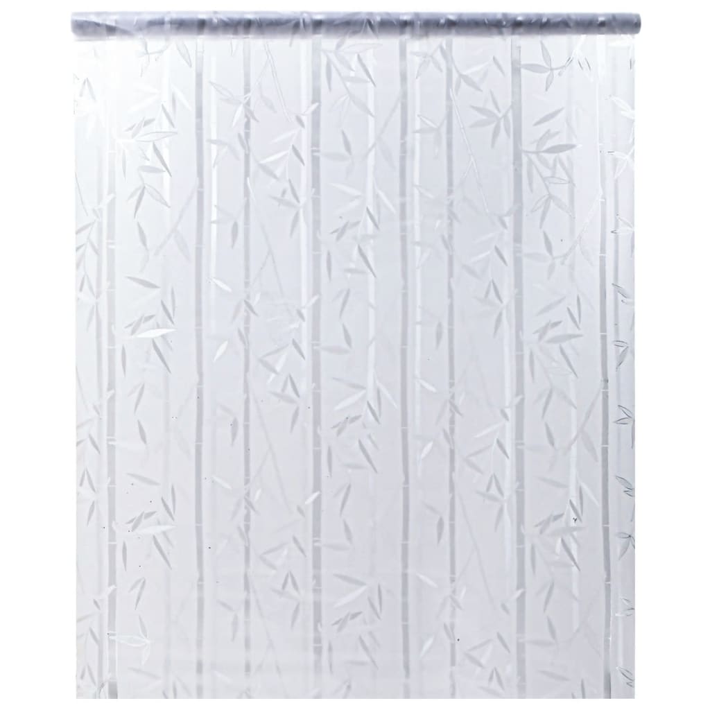 Window Film Frosted Bamboo Pattern 45x500 cm PVC - The Home Maker