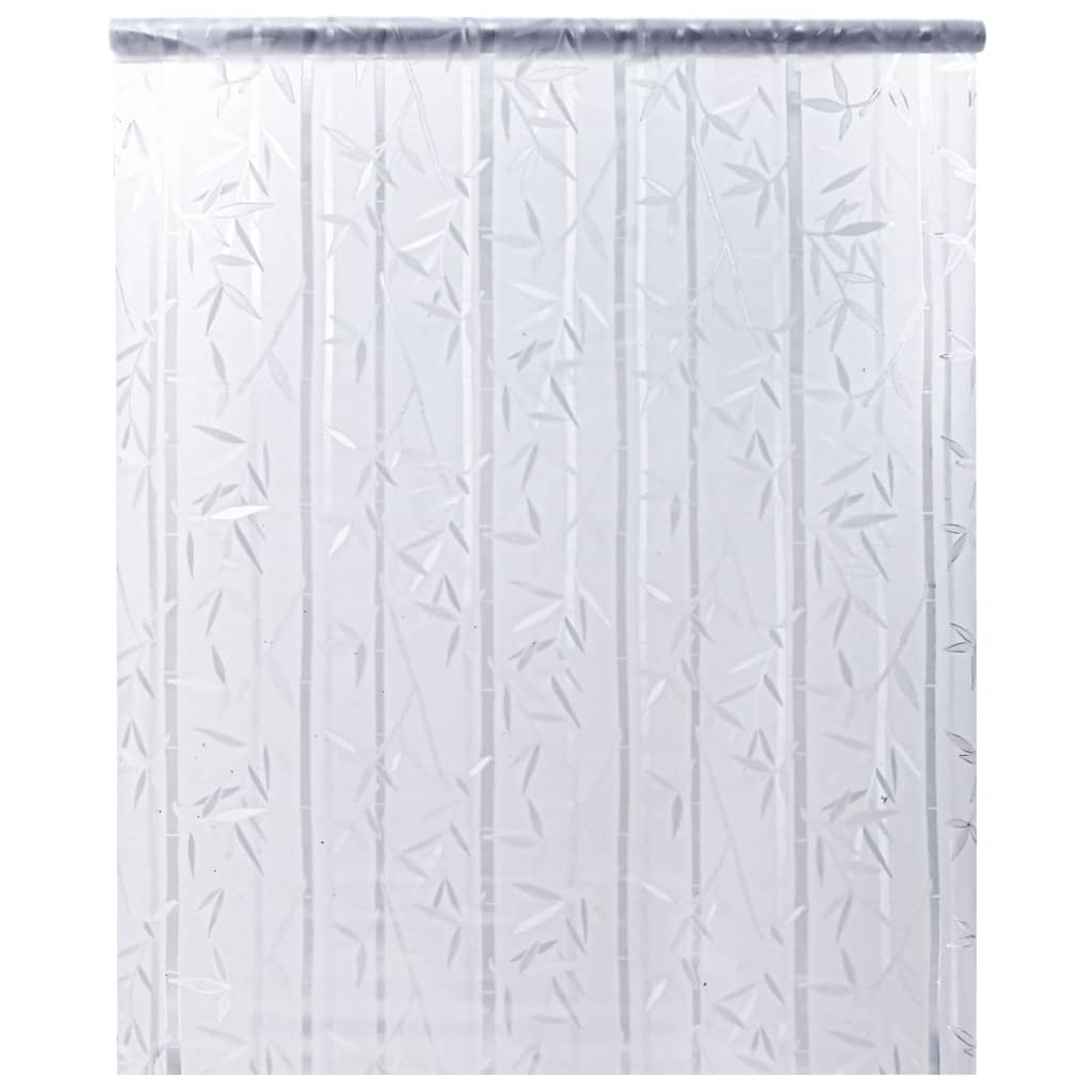 Window Film Frosted Bamboo Pattern 90x500 cm PVC - All Things Good