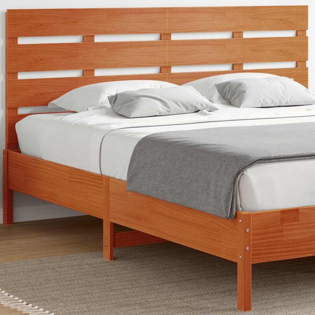 Headboard Wax Brown 180 cm Solid Wood Pine - Merkel Designers