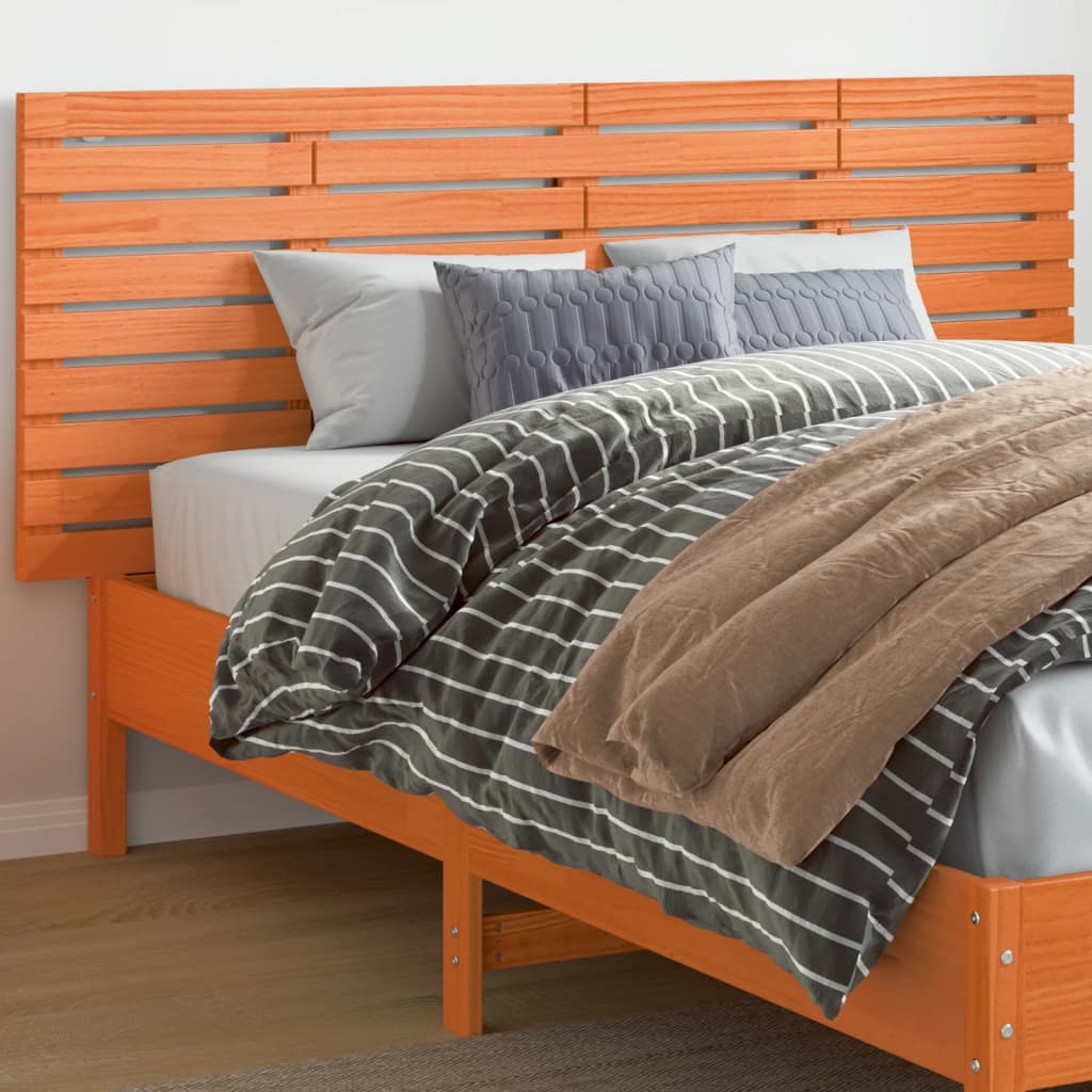 Wall Headboard 166x3x63cm Solid Wood Pine - All Things Good