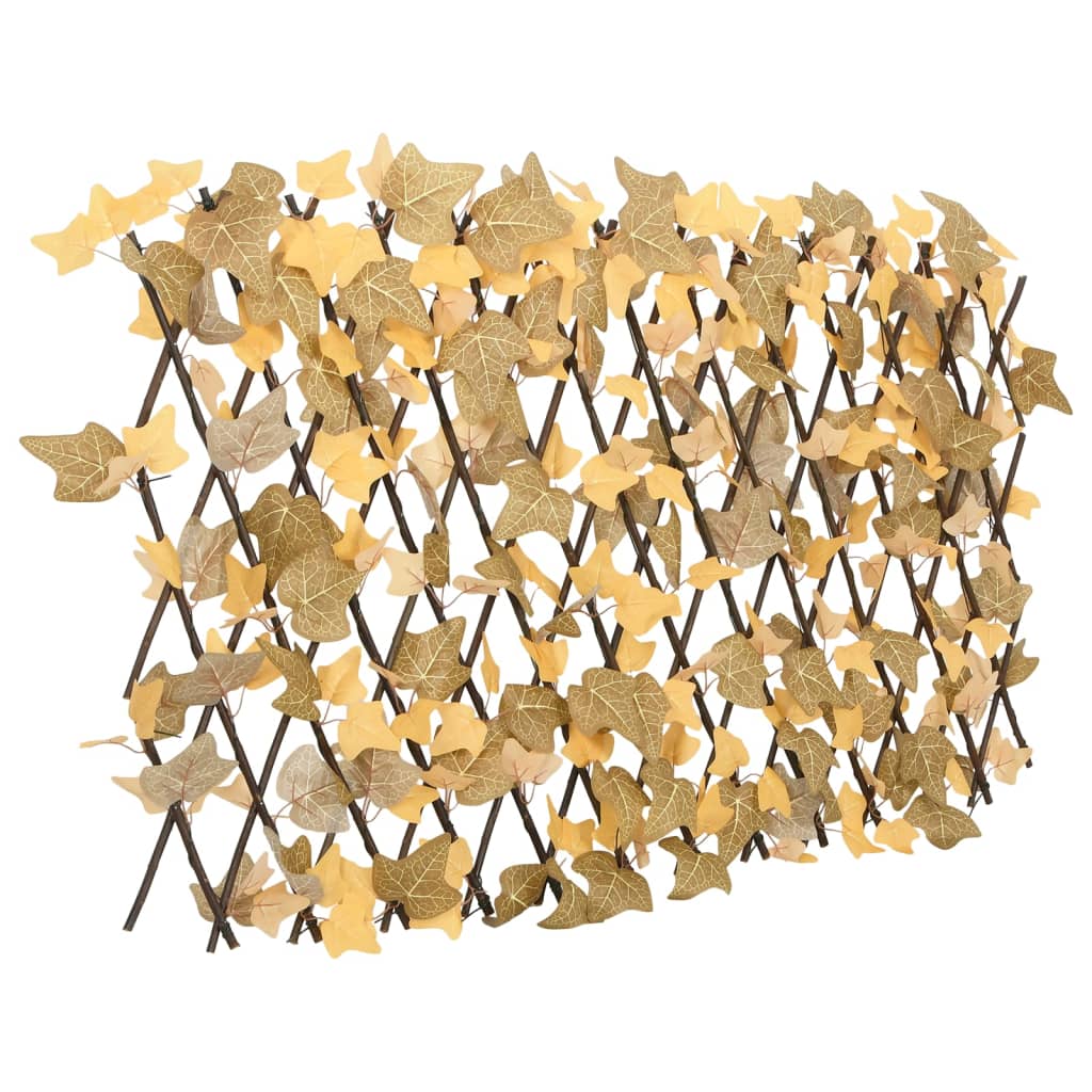 Artificial Maple Leaf Trellis Expandable Orange 180x60 cm - Style and Chic