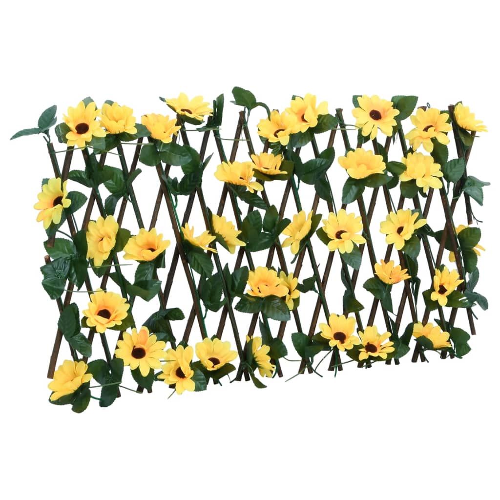 vidaXLÂ Artificial Ivy Trellis Expandable Yellow 180x20 cm - Style and Chic