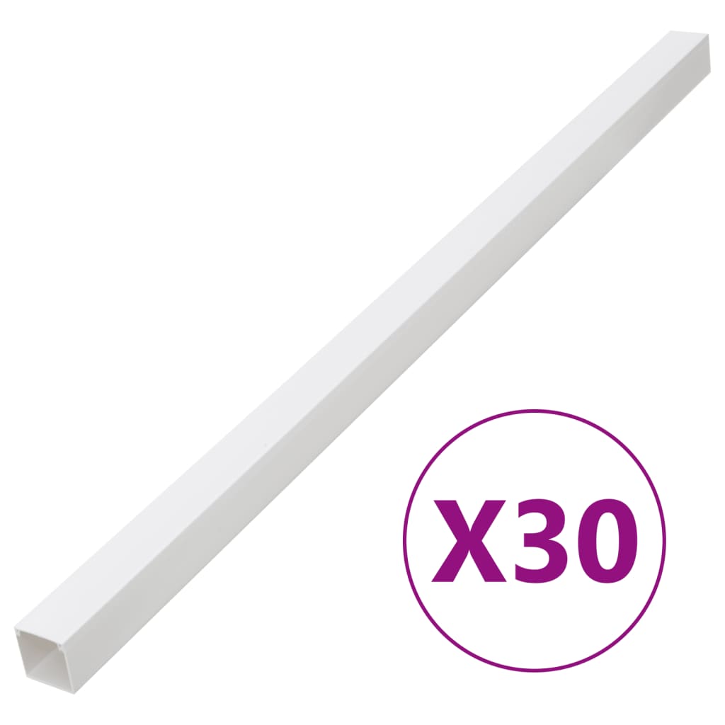 Cable Trunking 100x60 mm 30 m PVC - Style and Chic