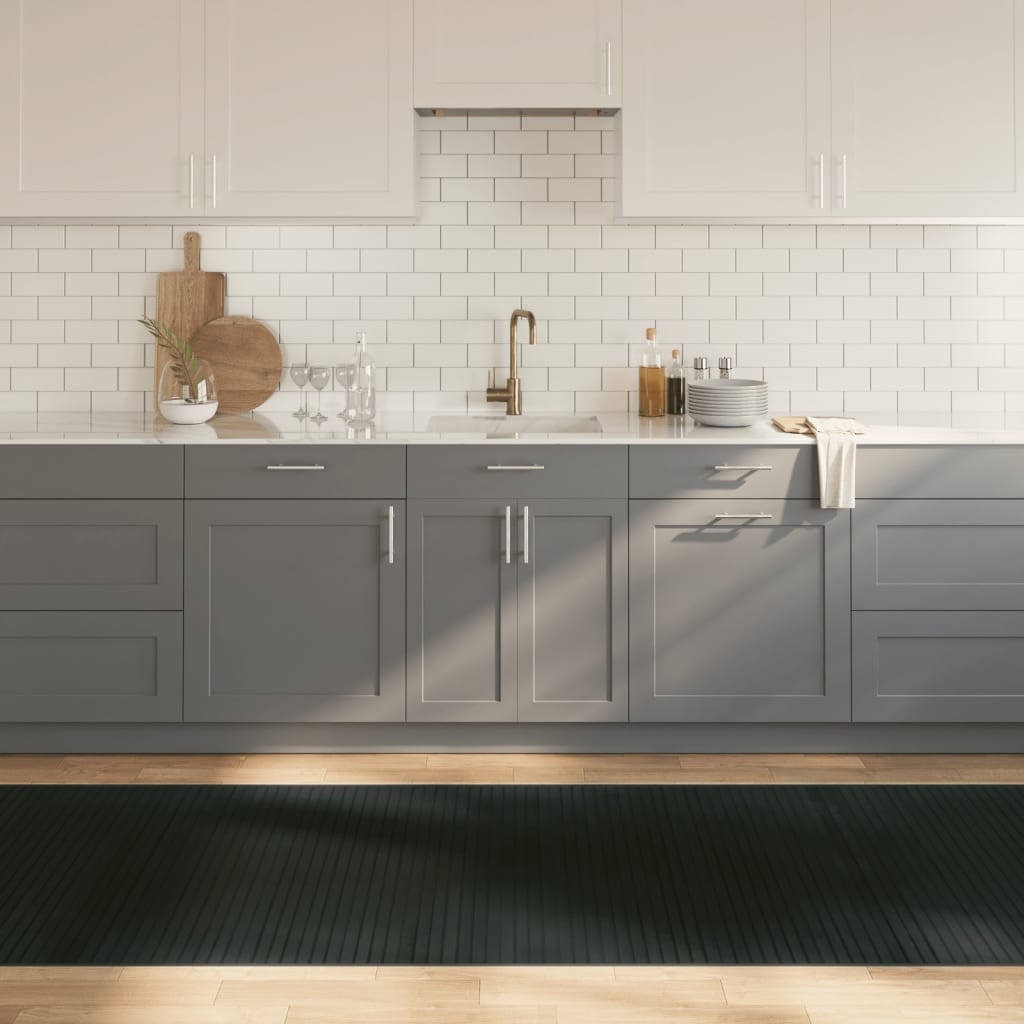 Rug Rectangular Grey100x1000 cm Bamboo - Direct Imports