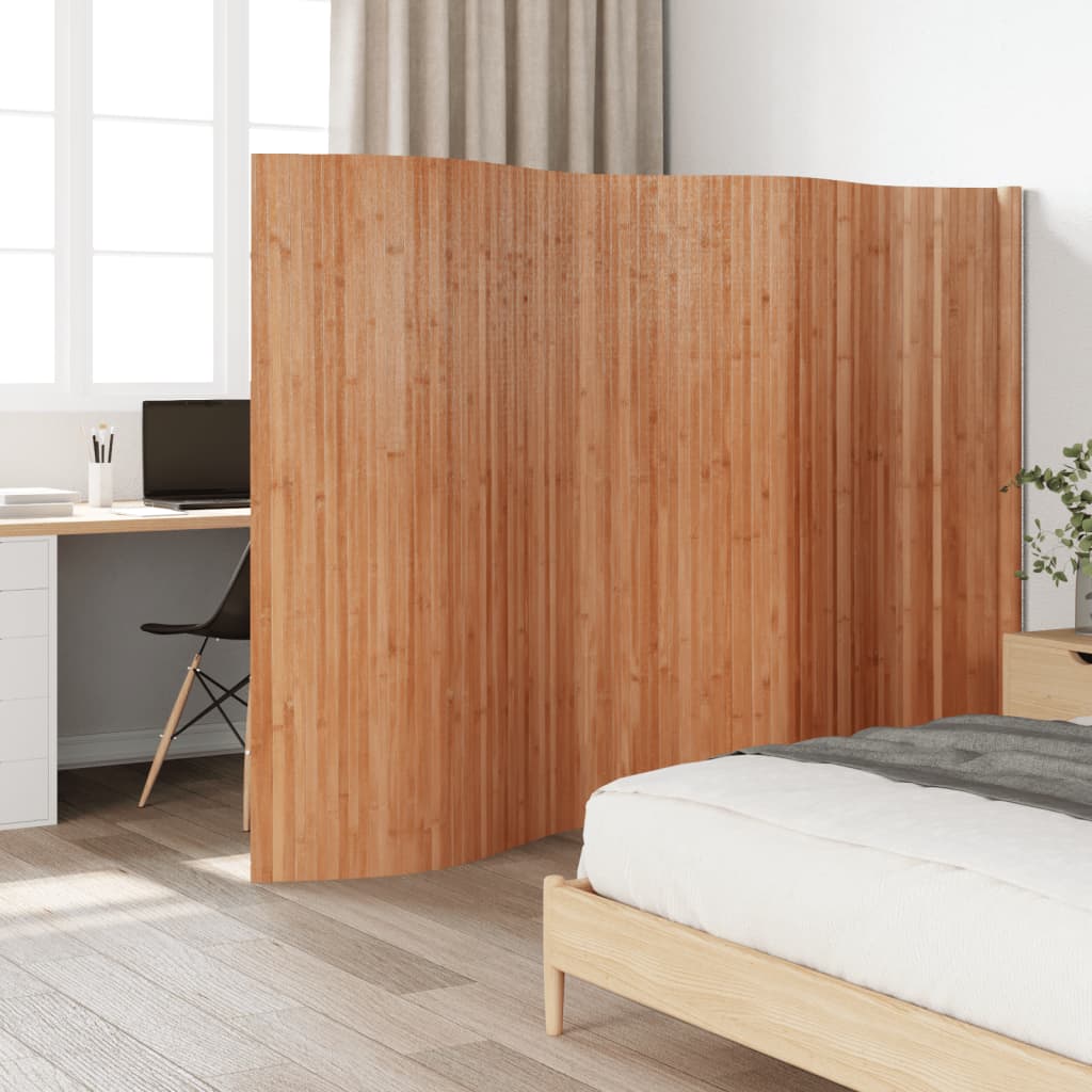 Room Divider Natural 165x400 cm Bamboo - Charlotte Dunes
