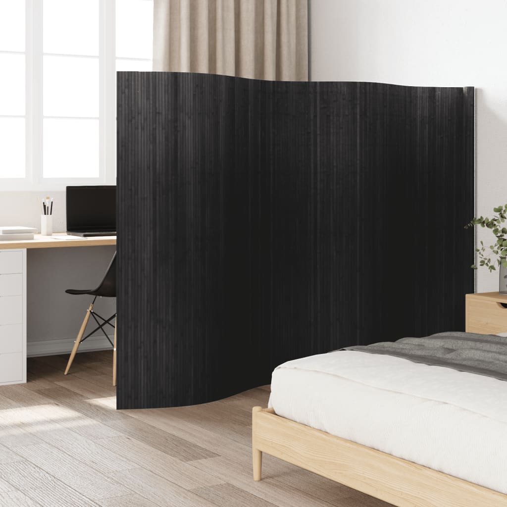Room Divider Grey 165x400 cm Bamboo - Charlotte Dunes