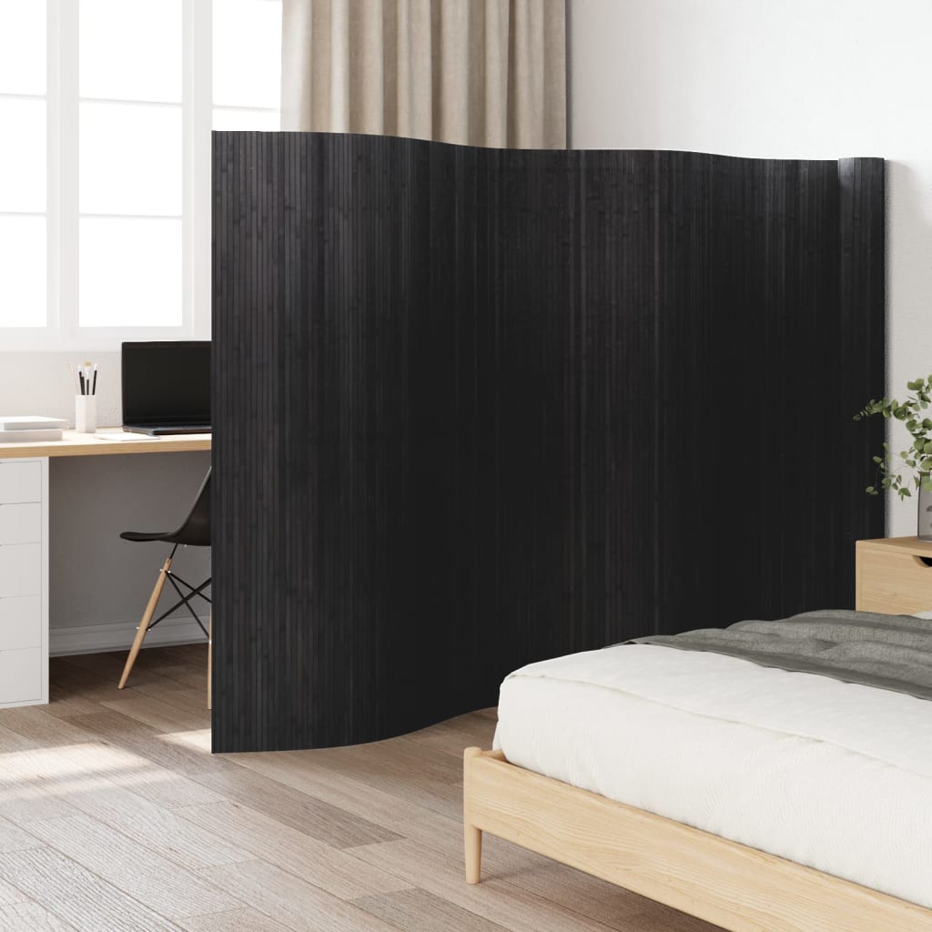 Room Divider Grey 165x800 cm Bamboo - Charlotte Dunes