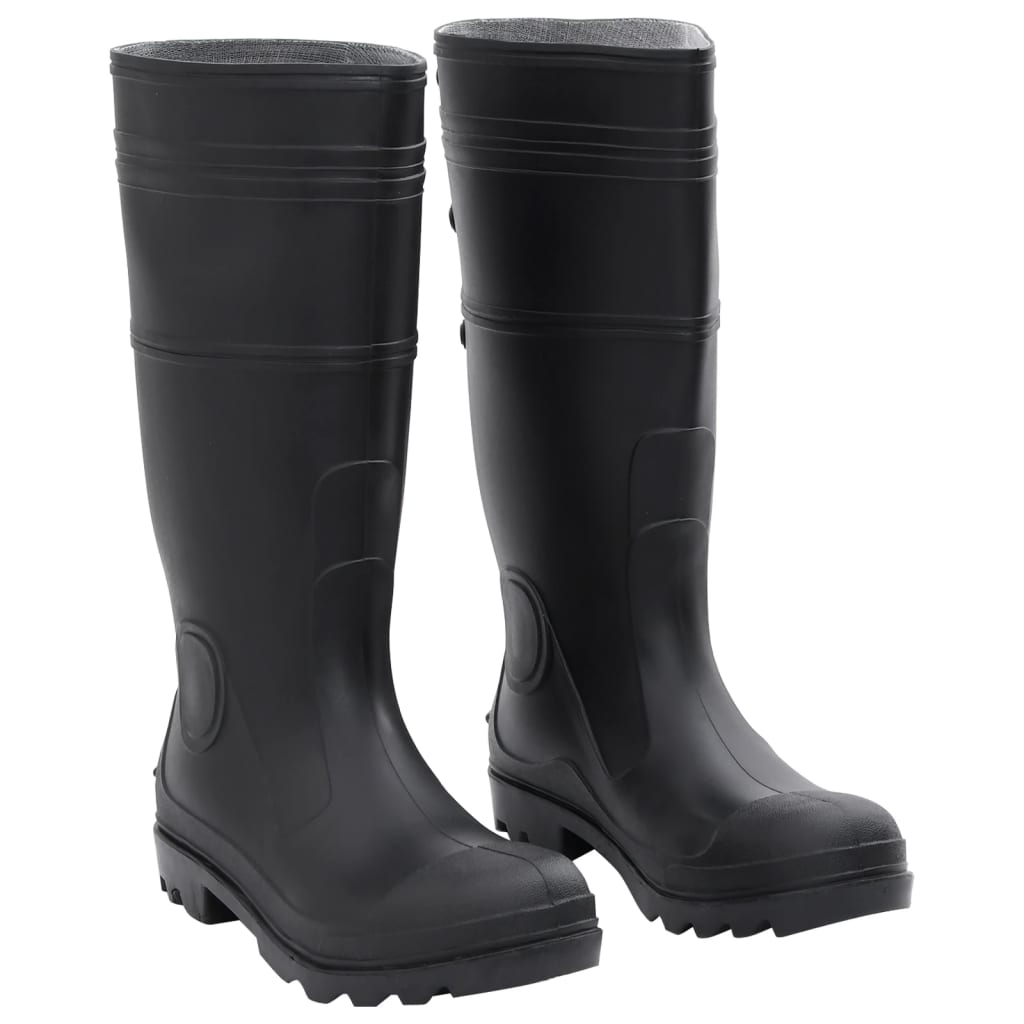 Rain Boots Black Size 41 PVC - vid-137590 - Merkel Designers