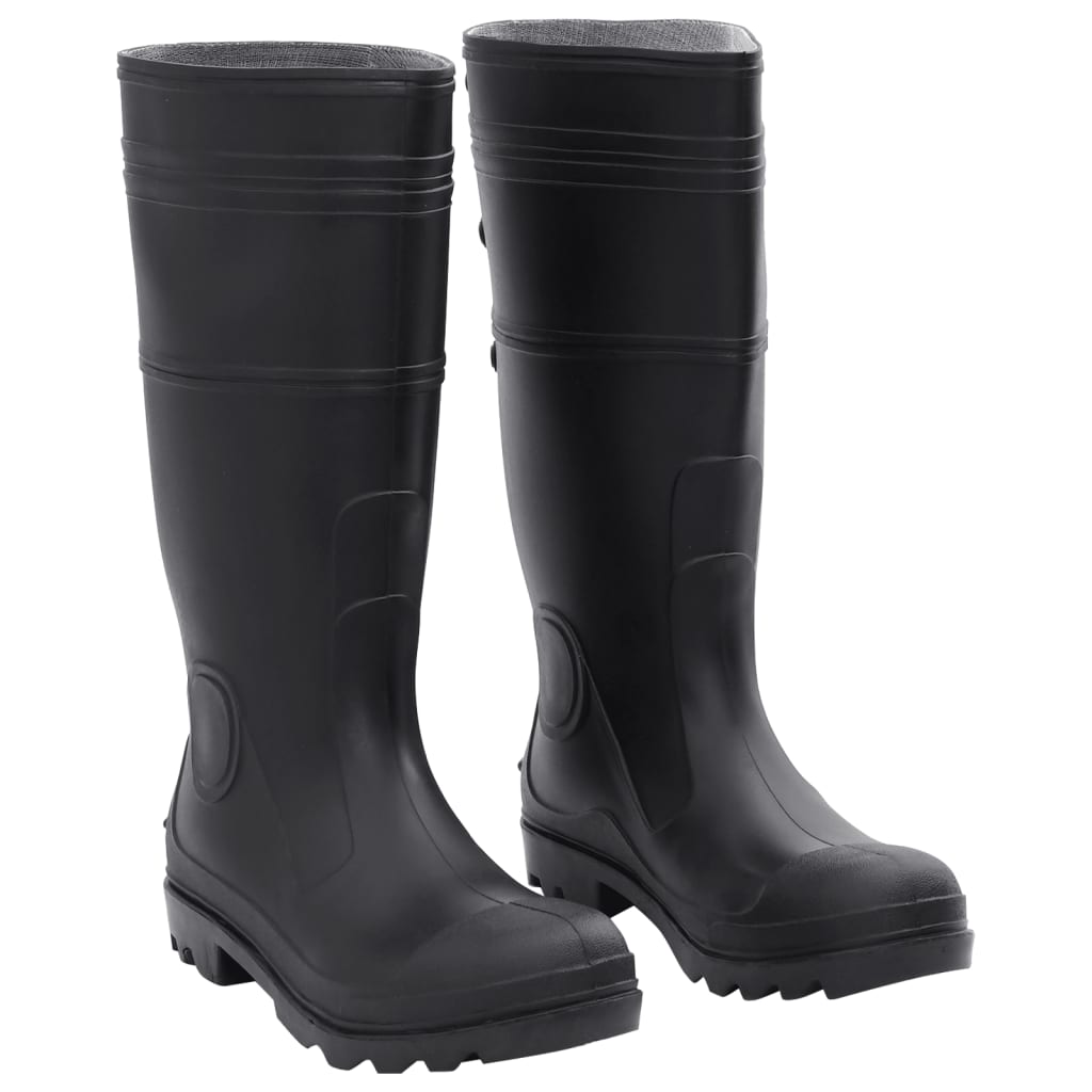 Rain Boots Black Size 42 PVC - vid-137591 - Merkel Designers