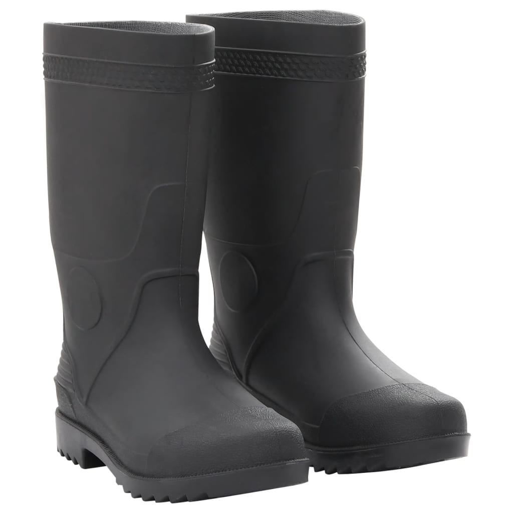 Rain Boots Black Size 39 PVC - vid-137606 - Merkel Designers