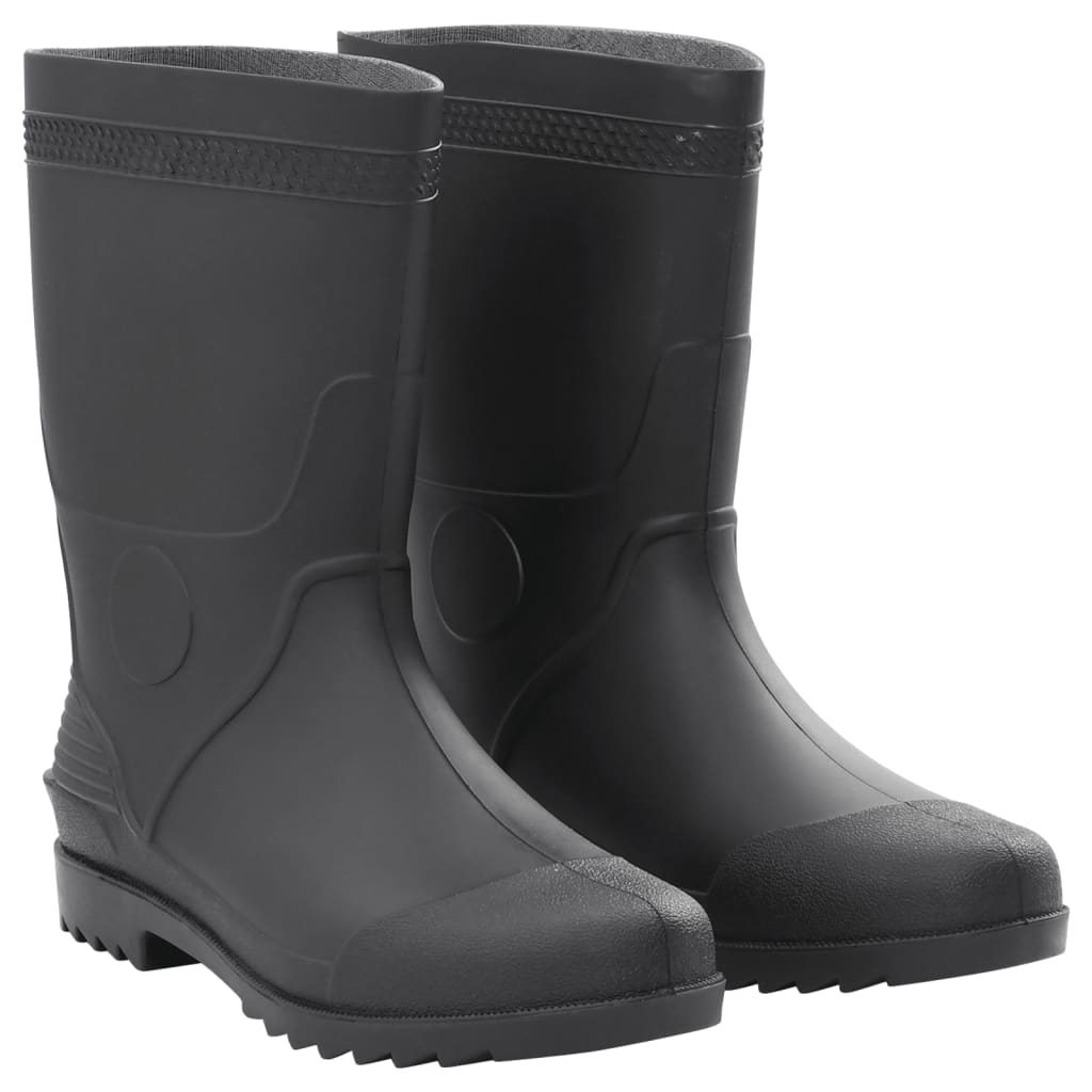 Rain Boots Black Size 46 PVC - vid-137613 - Merkel Designers