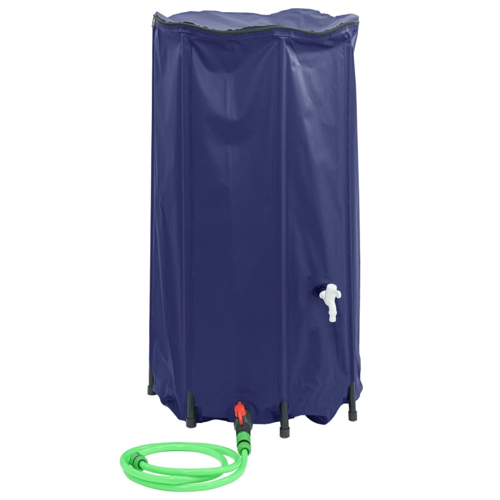 Water Tank with Tap Foldable 250 L PVC - Style and Chic