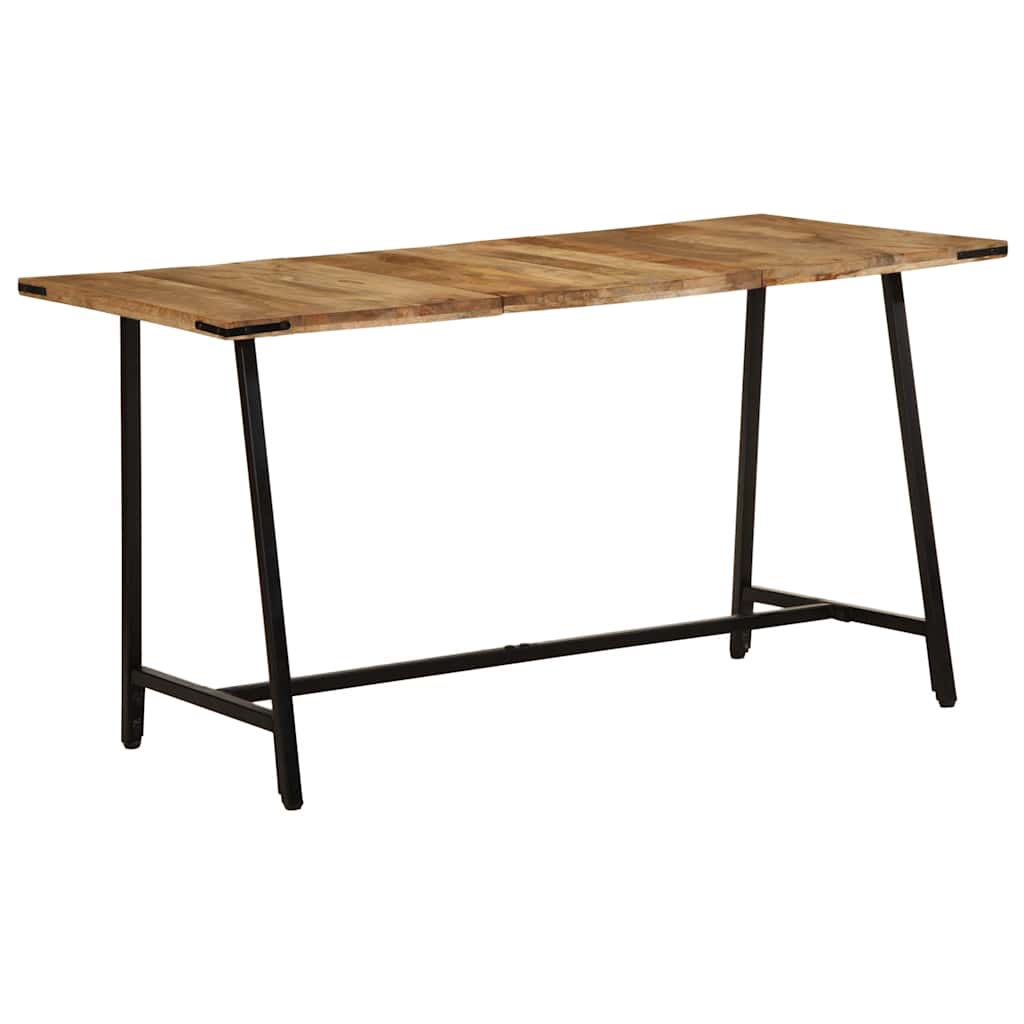Dining Table 140x70x75 cm Solid Wood Mango - All Things Good