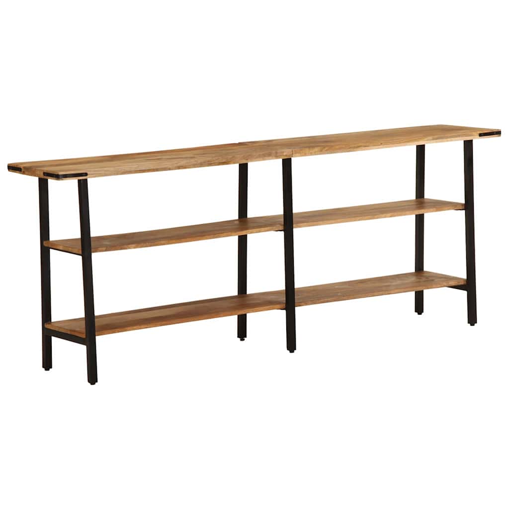 Console Table 180x35x70 cm Solid Wood Mango - Design Hut