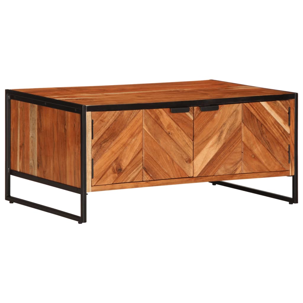 Coffee Table 90x55x40 cm Solid Wood Acacia - Design Hut