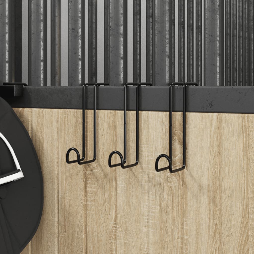 Bridle Hangers 3 Pieces Black Steel - Brittle & Co