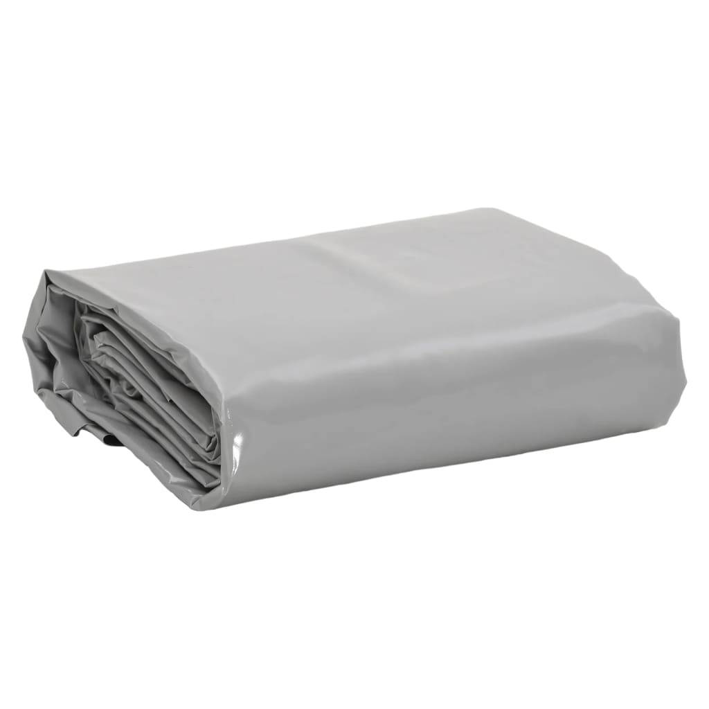Tarpaulin Grey 3x3 m 600 g/m2 - Merkel Designers