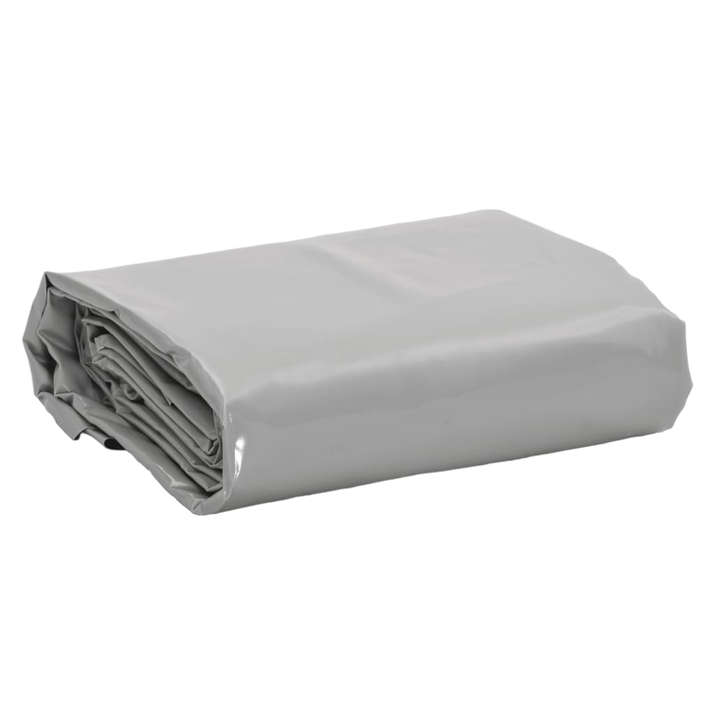 Tarpaulin Grey 3x4 m 600 g/m2 - The Home Maker