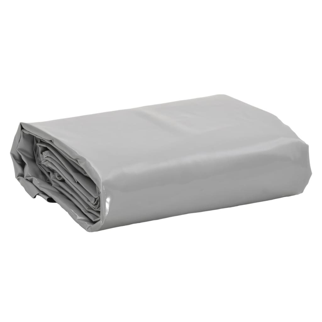Tarpaulin Grey 5x5 m 600 g/m2 - All Things Good