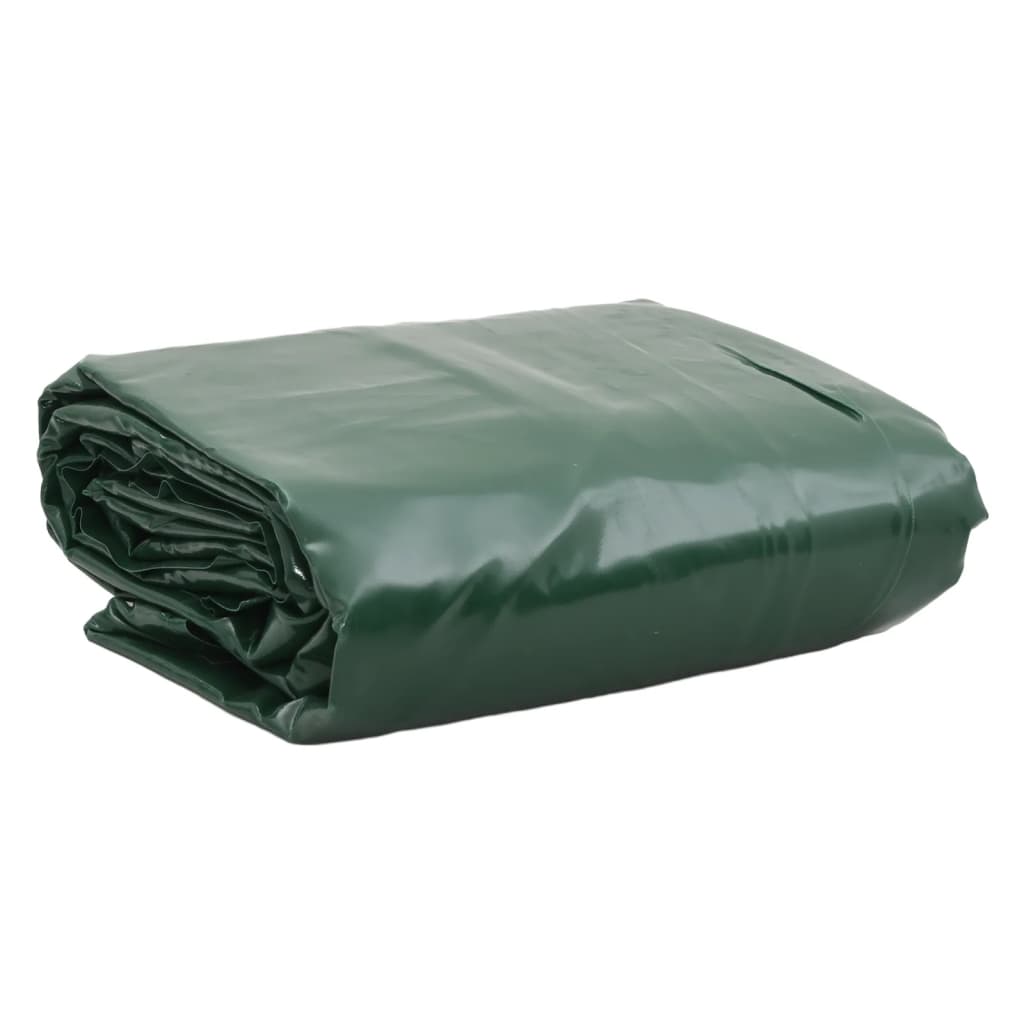 Tarpaulin Green 3x6 m 600 g/m2 - The Home Maker